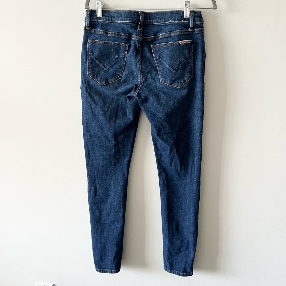 Hudson Krista Super Skinny Denim Jeans Blue Mid Rise K10